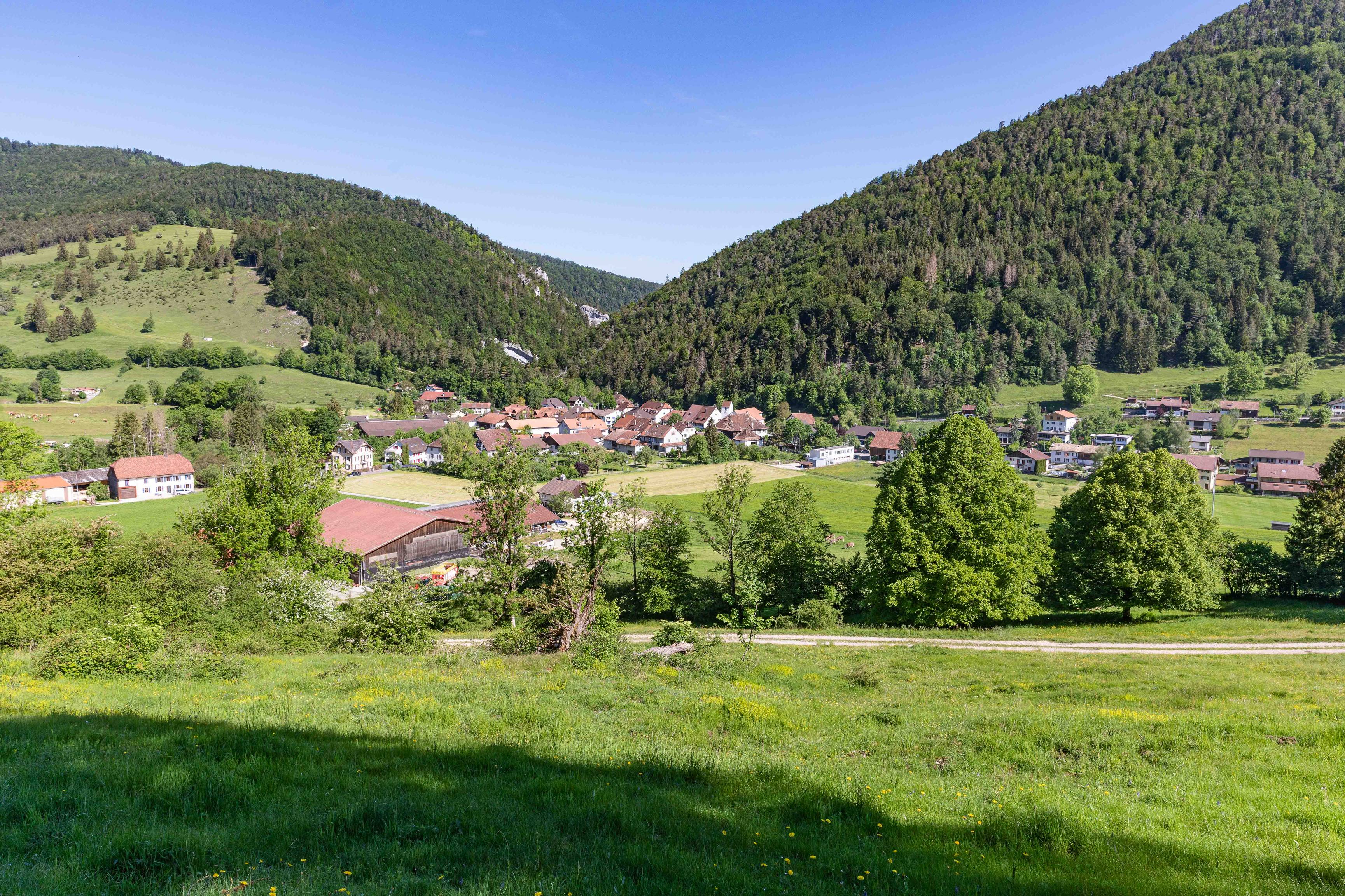 Photos de Bassecourt Commune mixte de HauteSorne Jura Suisse